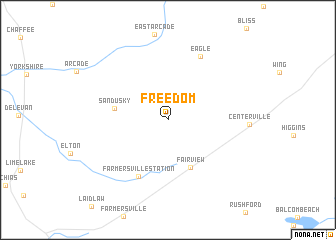 map of Freedom