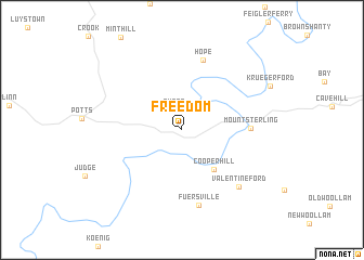 map of Freedom