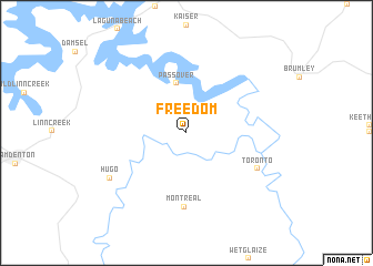 map of Freedom