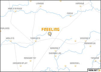 map of Freeling