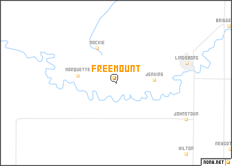 map of Freemount