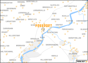 map of Freeport