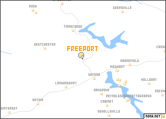 map of Freeport