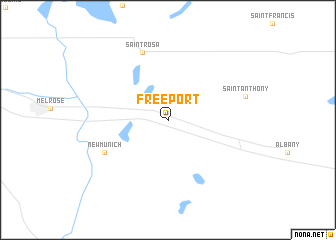 map of Freeport