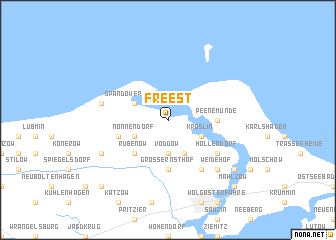 map of Freest