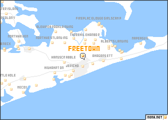 map of Freetown