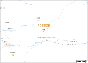 map of Freeze