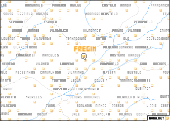 map of Fregim