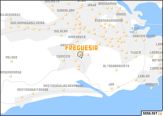 map of Freguesia