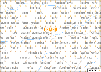 map of Freião