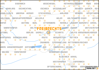 map of Freibrechts