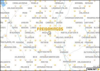 map of Frei Domingos