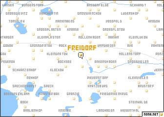 map of Freidorf