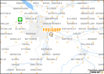 map of Freidorf