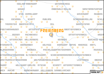 map of Freienberg
