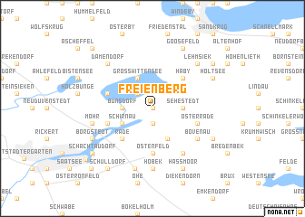 map of Freienberg