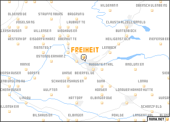 map of Freiheit