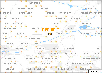 map of Freiheit