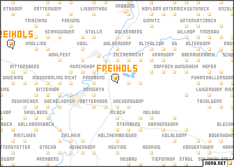 map of Freihöls