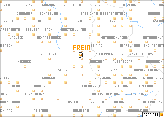 map of Frein