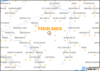 map of Freiolsheim