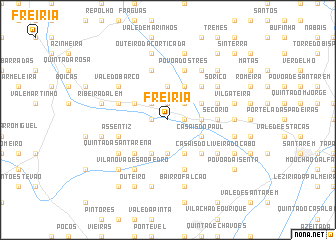 map of Freiria