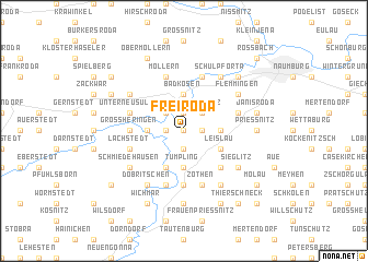 map of Freiroda