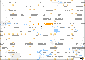 map of Freitelsdorf