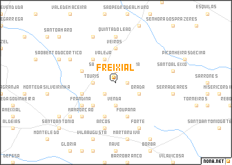 map of Freixial