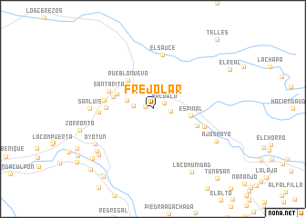 map of Frejolar