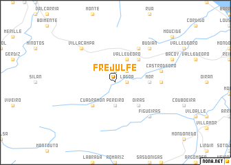 map of Frejulfe