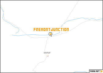 map of Fremont Junction