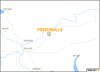 map of Frenchville