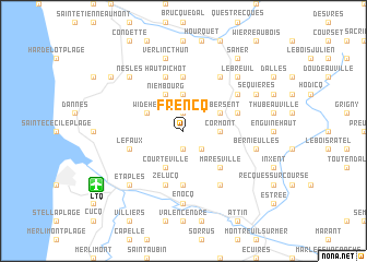 map of Frencq