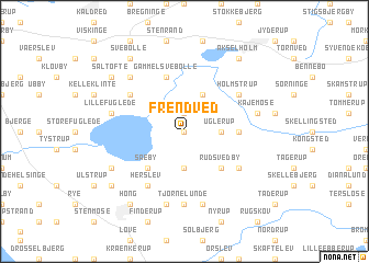 map of Frendved