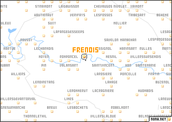 map of Frenois