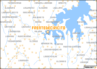 map of Frente de Ciricito