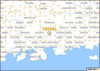 map of Frerel