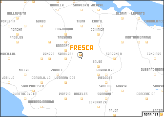 map of Fresca