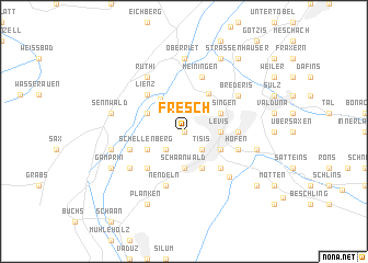 map of Fresch