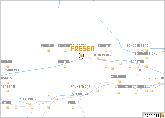 map of Fresen