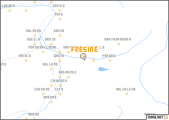 map of Fresine