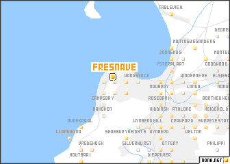 map of Fresnave