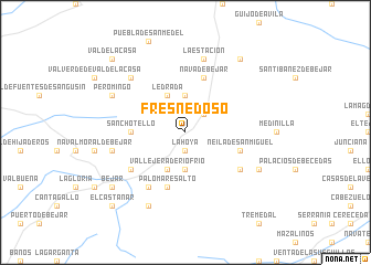 map of Fresnedoso