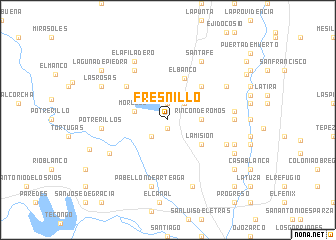 map of Fresnillo