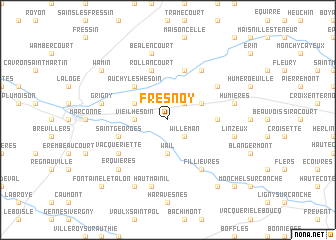 map of Fresnoy