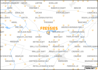 map of Fressies