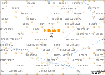 map of Fressin