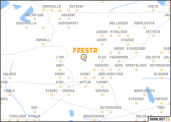 map of Fresta