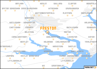 map of Freston